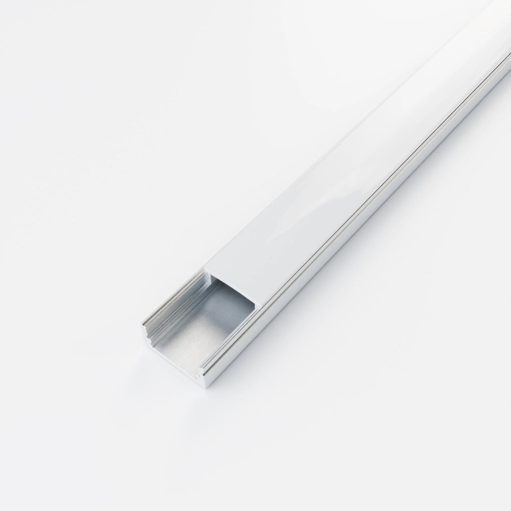 1m ALU05 Surface Mounted LED Profile, 17.1 x 8mm